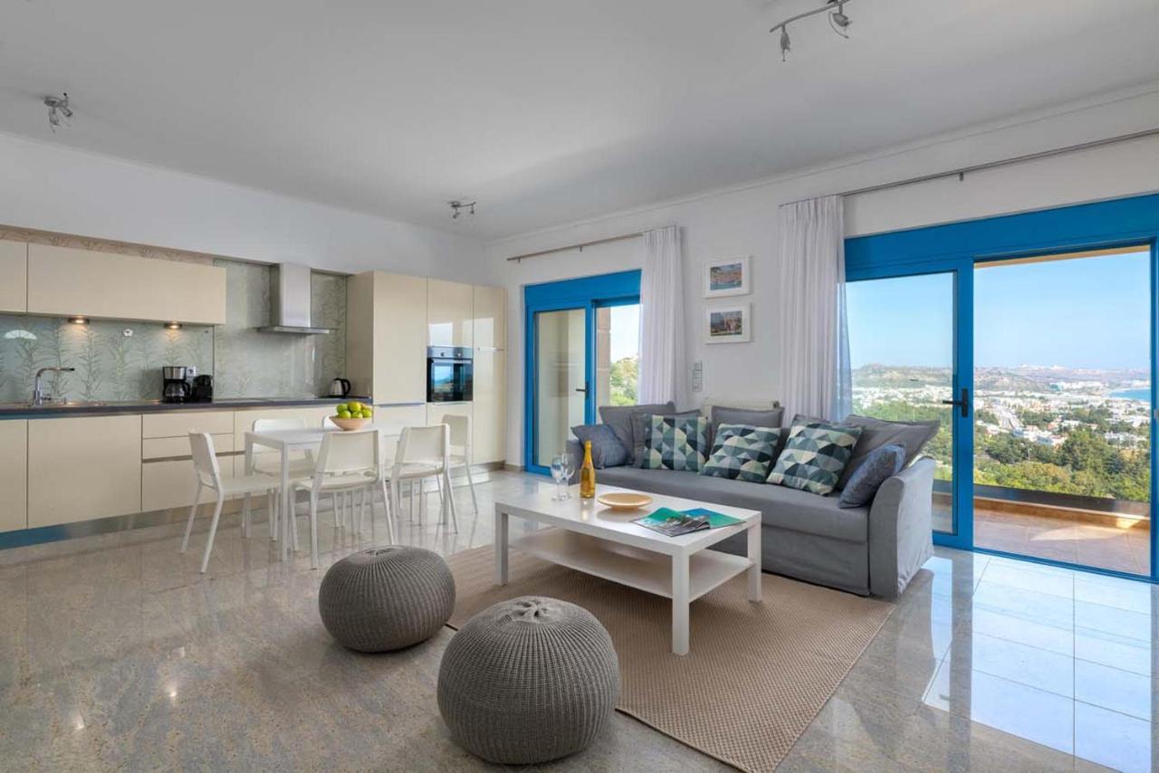 Appartamento Aegean View Estates Faliraki Esterno foto